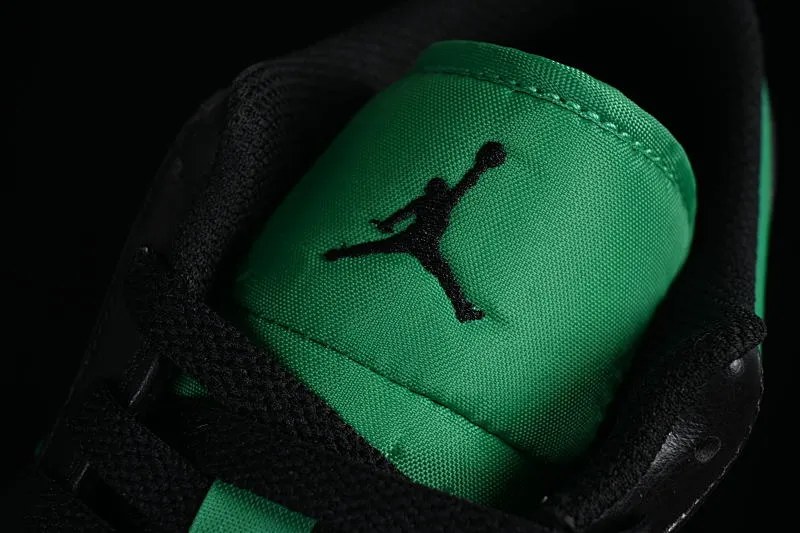 All categories Air Jordan Jordan series basketball shoes Air Jordan 1 Low G version pure original Air Jordan 1 Low "Lucky Green" AJ1 Joe 1 black green low-top basketball shoes 553558-065